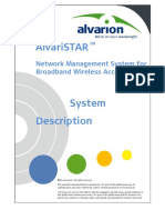 Alvaristar: Network Management System For Broadband Wireless Access