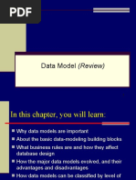 Data Model Review