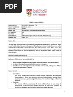 HP8003 Course Outline