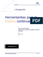 Herramientas para La Mejora Continua