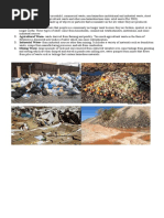 ES Module 6 - Types of Solid Waste