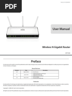 User Manual: Wireless N Gigabit Router