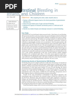 Gastrointestinal: Bleeding in Infants and Children