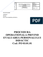 Po 03.01.01 Evaluare Cadre Didactice