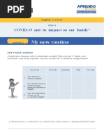 My New Routine: COVID-19 and Its Impact On Our Family