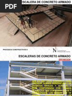 Escaleras de Concreto y Caja de Ascensores