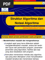 (Pert. 3) - Struktur Dan Notasi Algoritma