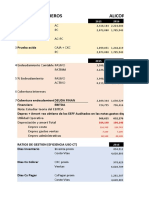 Excel Ratios Financieros