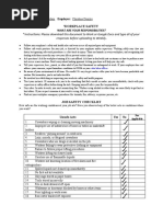 Workplace Safety What Are Your Responsibilities? Instructions: Please Download This Document To Work or Google Docs and Type All of Your