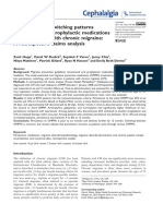 Persistence and Switching Patterns of Oral Migraine Prophylactic Medications Among Patients With Chronic Migraine: A Retrospective Claims Analysis