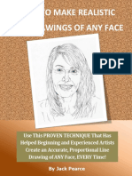 How To Make Realistic Line Drawings of Any Face PDF