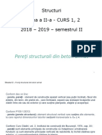 Pereti Structurali de B.A. - C1 Si C2