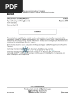 Cambridge Assessment International Education: This Document Consists of 13 Printed Pages