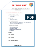 Folder de La Obra