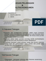 Kepuasan Pelanggan & Loyalitas Konsumen