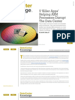 5 Killer Apps' Helping ARM Processors Disrupt The Data Center