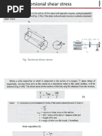 Fig. Torsional Shear Stress