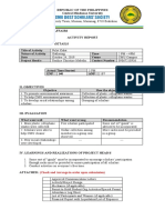 Activity Report Pulot Kalat-Cdss Tudlo