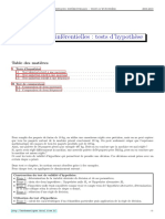 BTS Cours 16 Tests Hypothese PDF