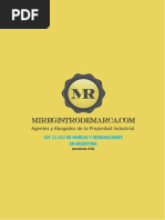 Ley 22362 de Marcas y Designaciones en Argentina PDF