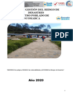 3° PGRD de Ii - Ee. Ancomarca Plan de Gestion de Riesgo