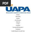 Comienzo de Desarrollo 2 Humano Tarea 4