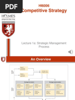 Competitive Strategy: Lecture 1a: Strategic Management Process