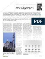 Sustainable Base Oil Products: Business