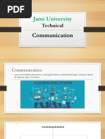 Technical Communication