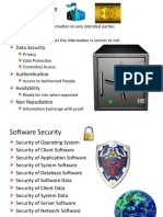 Secure Software: Confidentiality Integrity Data Security