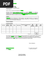 Plantilla Informe Mensual de Actividades