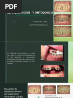 Relacion de La Ortodoncia Con La Rehabilitación Expo