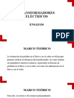 Ensayos en Transformadores