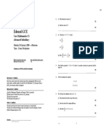 Combined QP (Reduced) - C1 Edexcel PDF