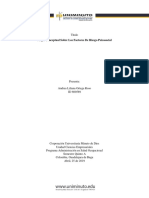 Mapa Conceptual, Riesgos Psicosociales