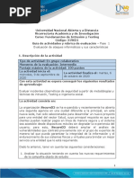 Guía de Actividades y Rúbrica de Evaluación - Unidad 1 - Fase 1 - Evaluación de Ataques Informáticos y Sus Características PDF