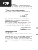 Conciliación Bancaria