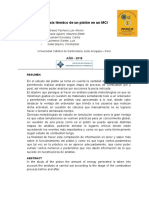 Articulo - Análisis Térmico de Un Pistón en Un MCI