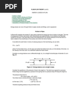 Energy Loses in Pipes PDF