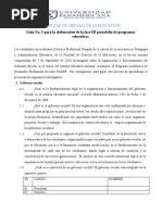 Guia 3 para La Compilacion de Pogramas Educativos Del Mineduc