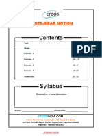 Rectilinear Motion