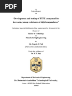 M Tech Projects - Engineering Project REPORT