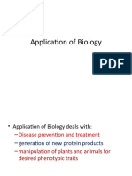 Application of Biology