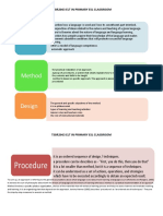 Approach: Tsbr2063 Elt in Primary Esl Classroom