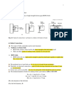 Design of Connections: Fig 4.1: Typical Connections: (A) Beam To Column (B) Beam To Beam