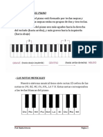 Clase 1 Piano Octavio Bastia Apuntes Piano PDF