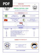 Indian Notices To Mariners: Annual Edition - 2020