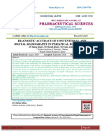 Pharmaceutical Sciences: Diagnostic Accuracy of Conventional and Digital Radiography in Periapical Bone Lesions