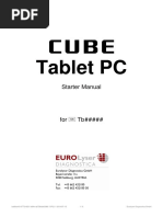 Tablet PC: Starter Manual