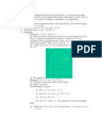 Conic Sections - A Figure Formed by The Intersection of A Plane and A Right